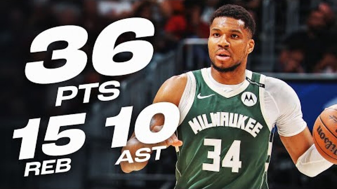 Giannis STUFFS The Stat Sheet Once Again! | April 5, 2025
