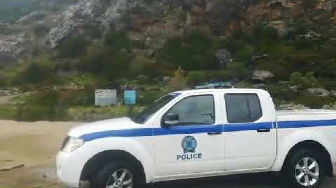 Κάρπαθος κακοκαιρία (3) - ποταμός Σικέλαος (Πυλές - Αρκάσα)