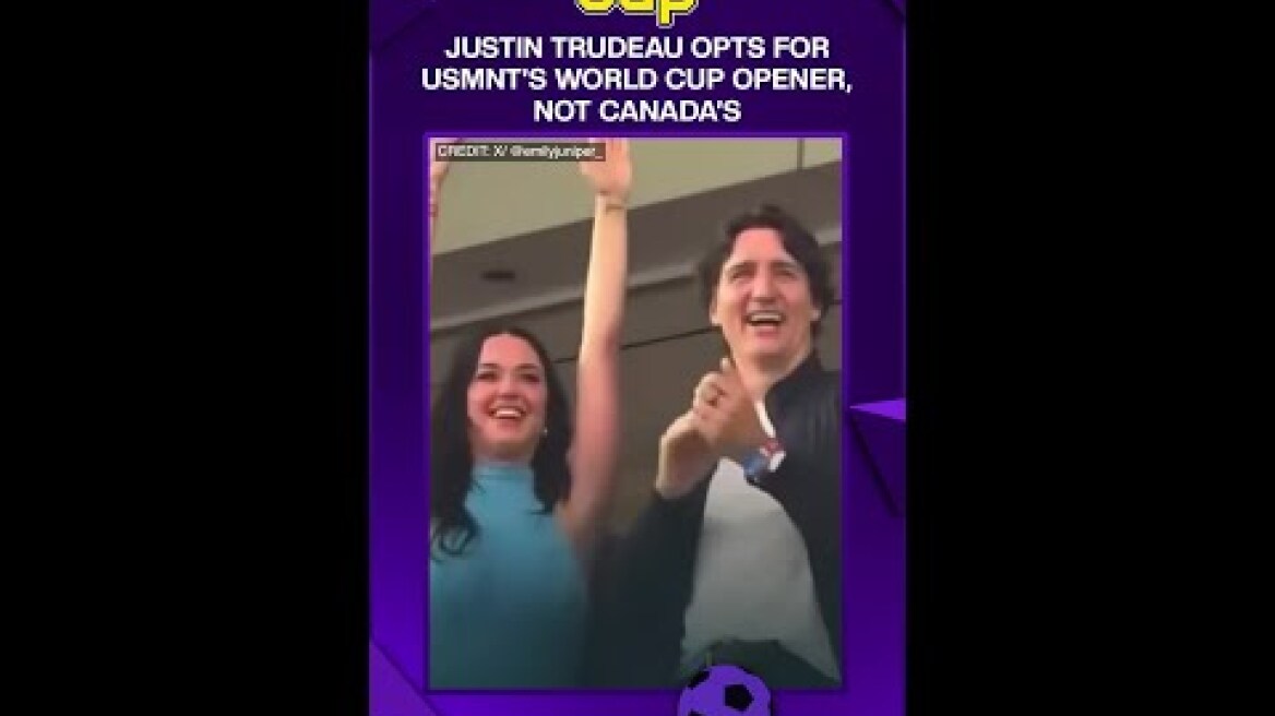 Katy Perry, Justin Trudeau Watch World Cup Opener in USA, Not Canada