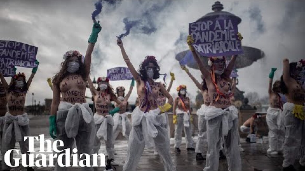 The world marks International Women's Day: 'We are power'