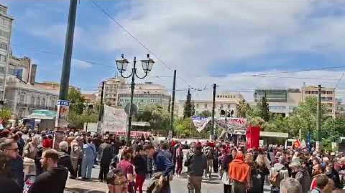 Βίντεο από τη συγκέντρωση στην Κλαυθμώνος