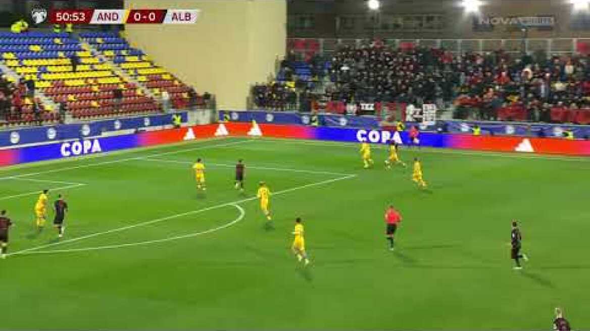Ανδόρα – Αλβανία: 0-1 (MD 7, 13/11/25)