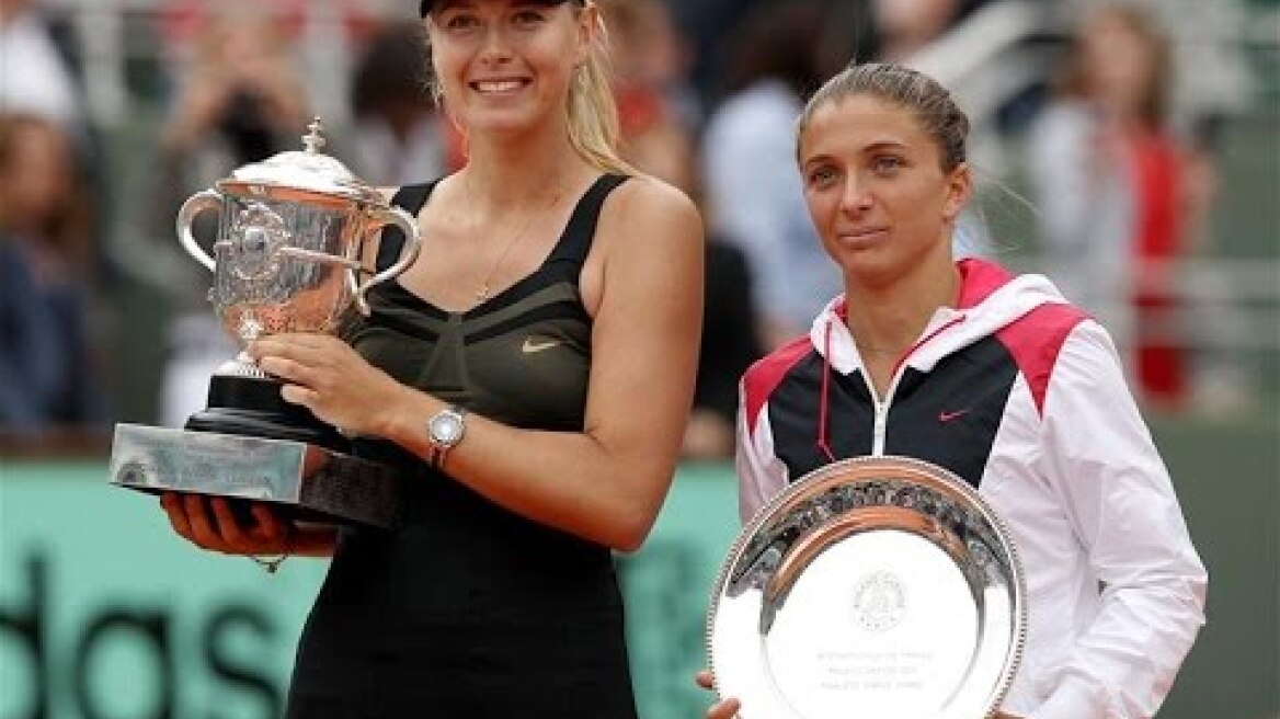Maria Sharapova VS Sara Errani Highlight 2012 F