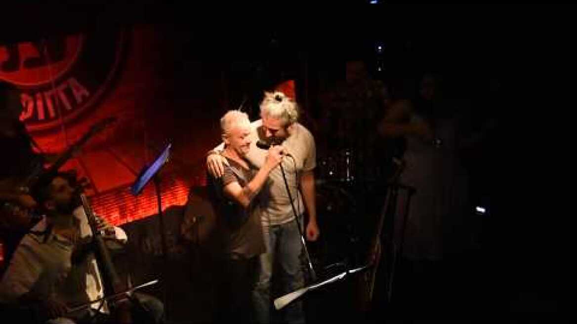 Χρήστος Θηβαίος, Γιάννης Χαρούλης, String Demons - Ο Άμλετ της Σελήνης (live στη Σφίγγα 21/12/2019)