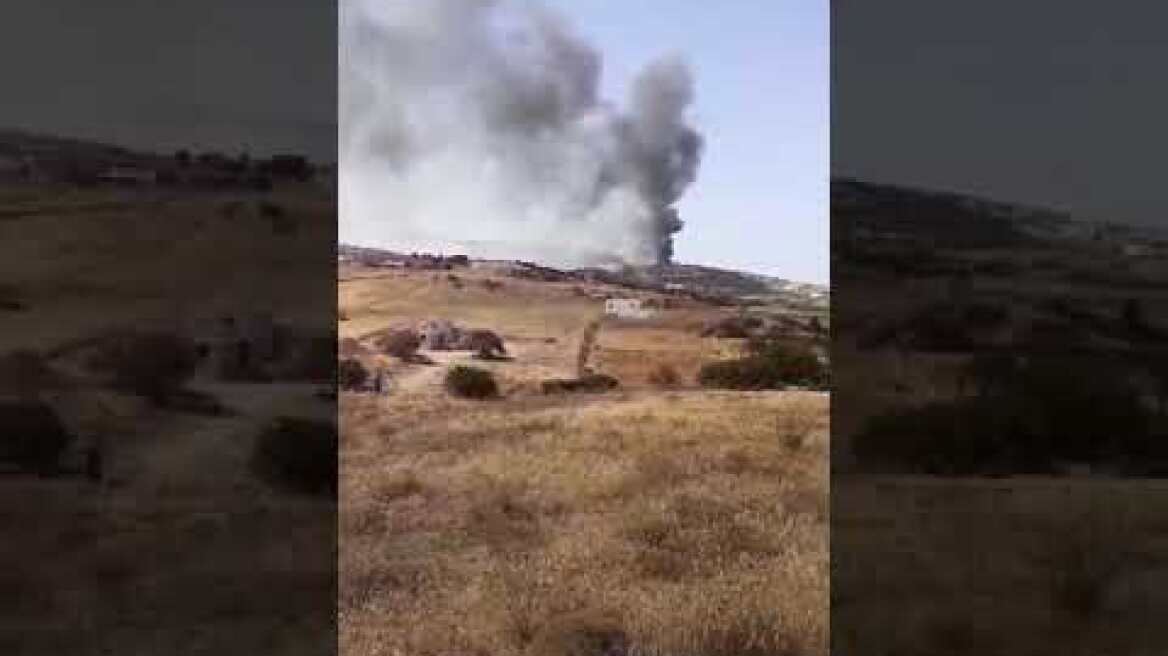 Πάρος μεγάλη φωτιά 27/06/2021