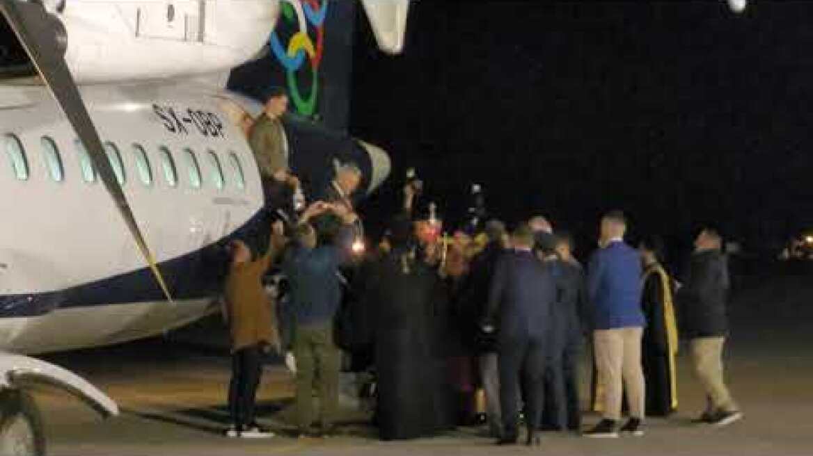 Στη Λάρισα το Αγιο Φως