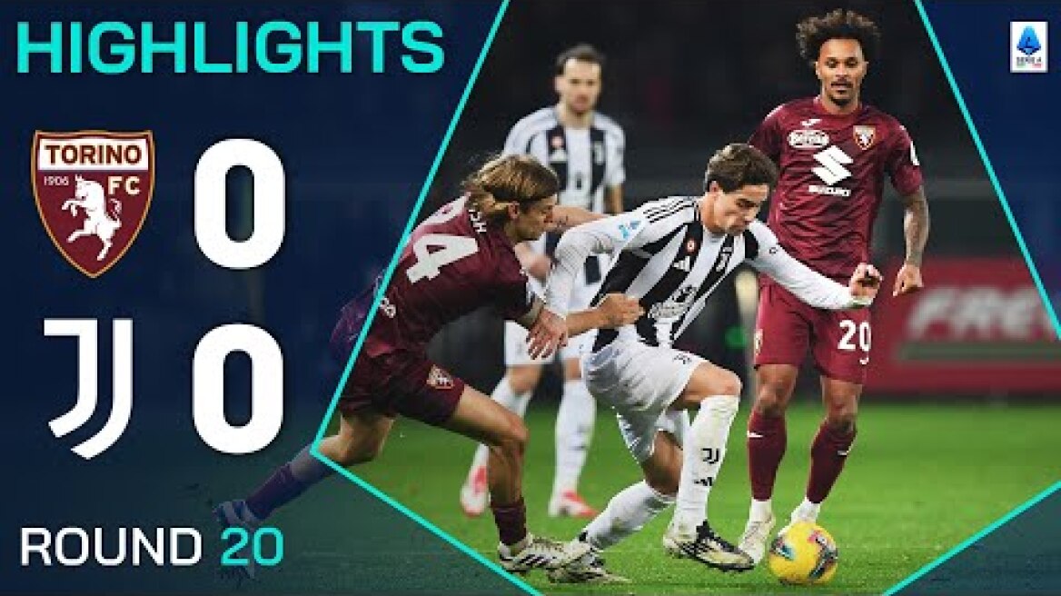 TORINO-JUVENTUS 1-1 | HIGHLIGHTS | Derby della Mole ends all square | Serie A 2024/25
