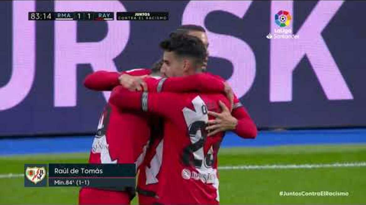 Resumen Real Madrid vs Rayo Vallecano (2-1)