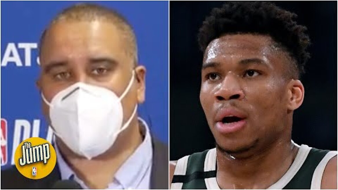 Marc J. Spears credits Giannis and Bucks for boycotting their playoff game | The Jump