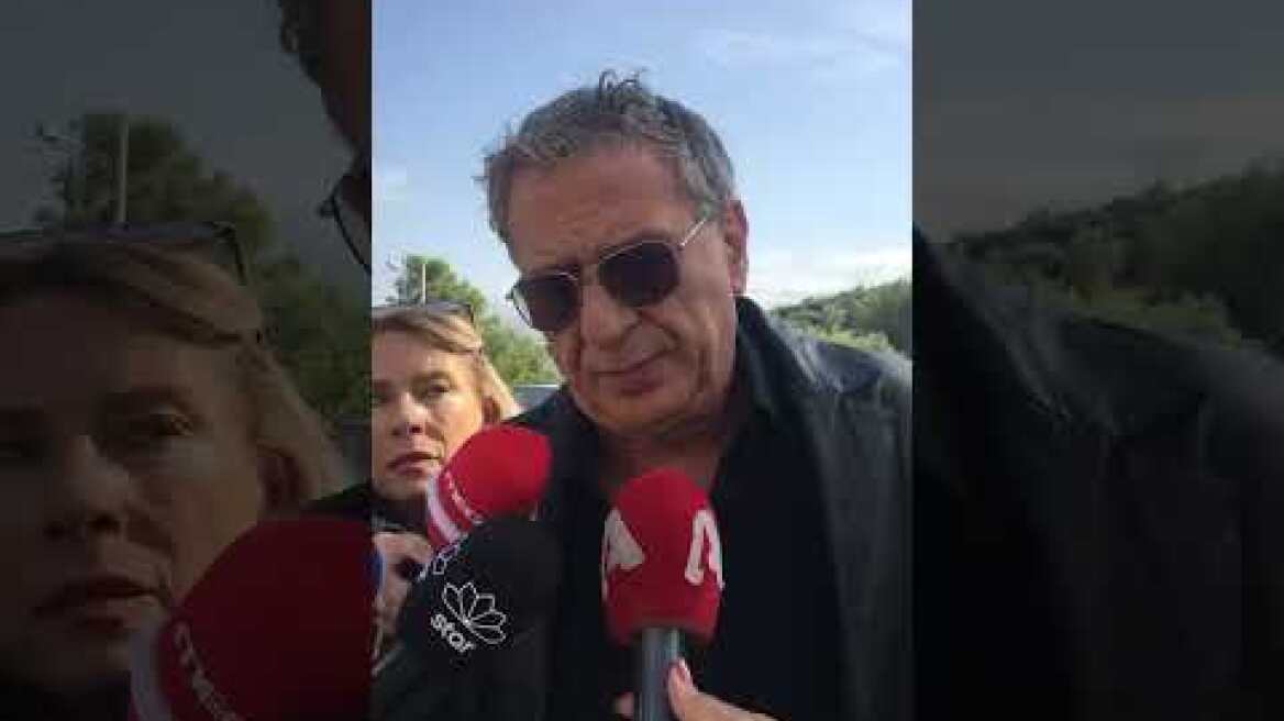 Κηδεία Αίαντα Μανθόπουλου: Ο Κώστας Κόκλας