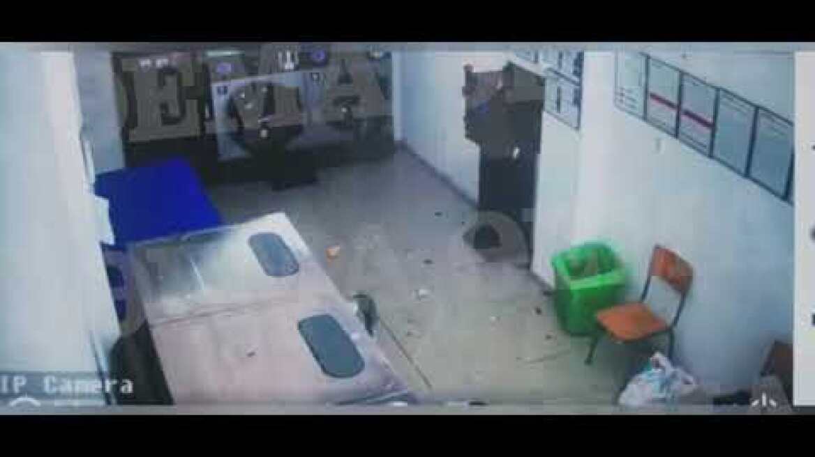 Έκρηξη στον Σταθμό Λαρίσης