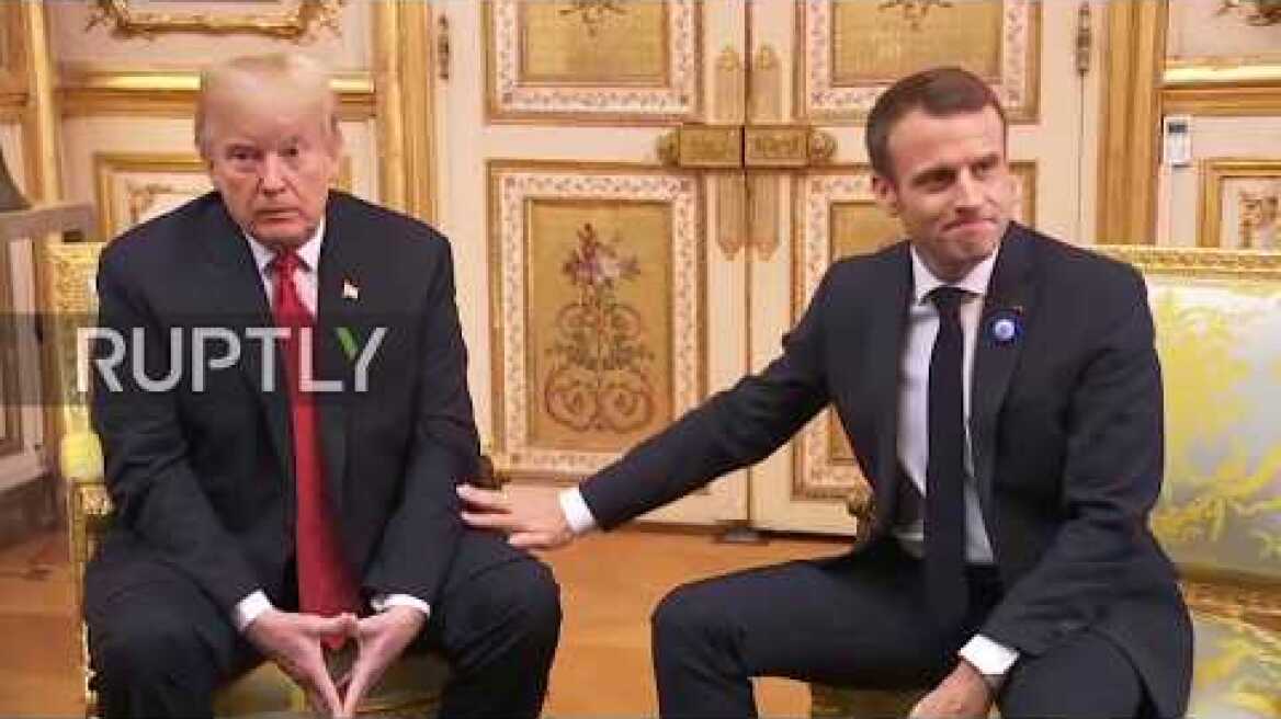 France: Trump receives 'touching' welcome at Elysee Palace
