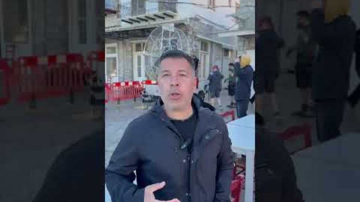 Συνεχίζονται τα γυρίσματα στην Ύδρα με τον Μπραντ Πιτ