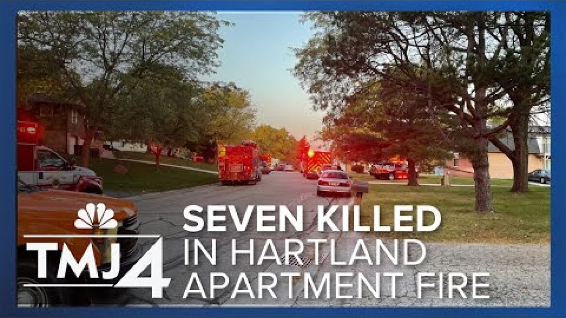 At least seven dead in Hartland apartment fire, police chief confirms