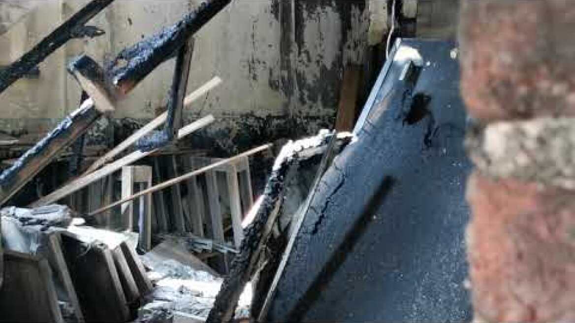 Θεσσαλονίκη: Δύο παιδιά στο νοσοκομείο με αναπνευστικά προβλήματα από τη φωτιά (1)