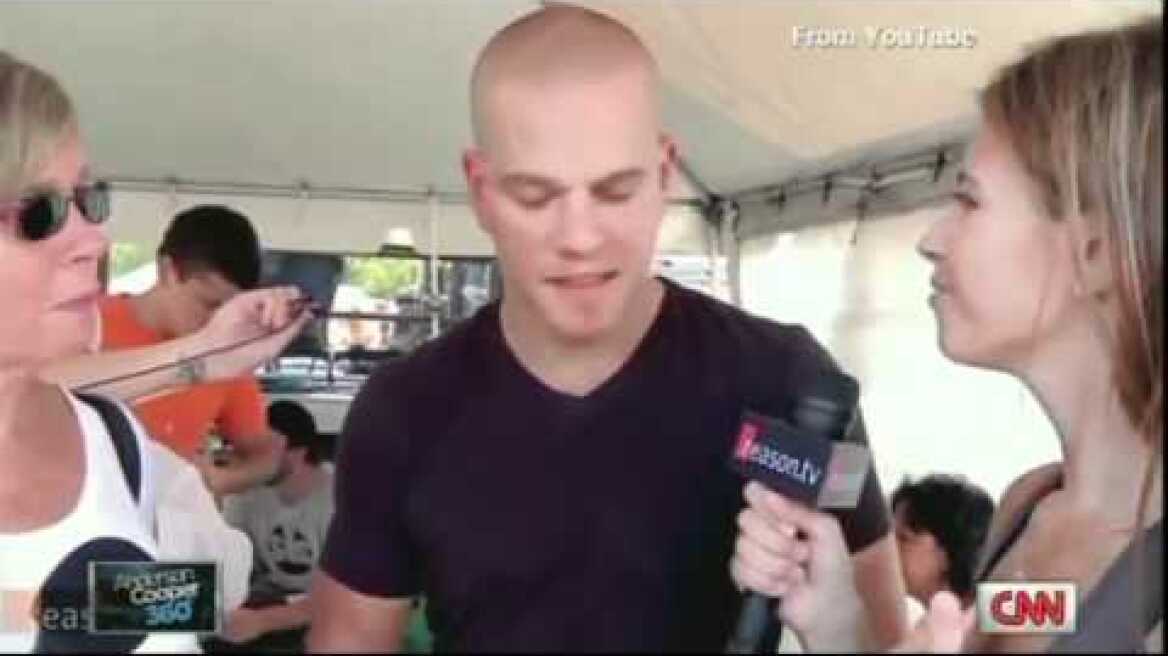 Matt Damon takes out Libertarian ambush journalist