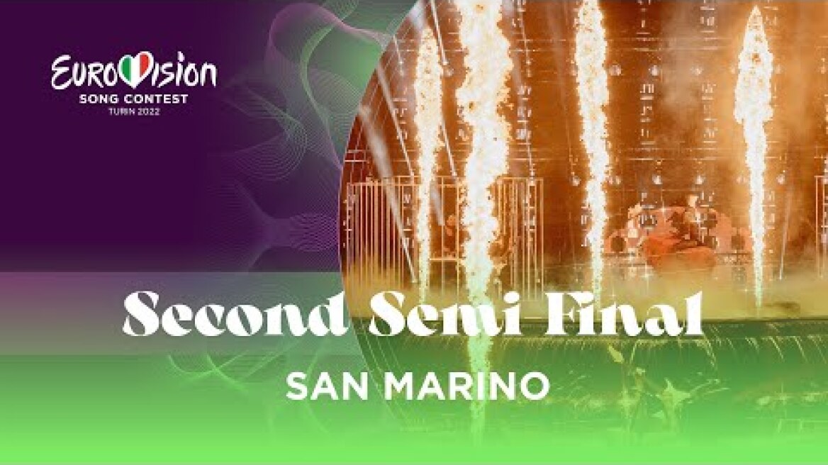 Achille Lauro - Stripper - LIVE - San Marino 🇸🇲 - Second Semi-Final - Eurovision 2022