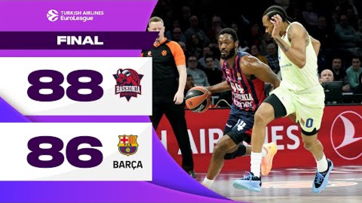 Forrest's BUZZER KILLER Shot | Baskonia - FC Barcelona | BASKETBALL HIGHLIGHTS R24 2024-25