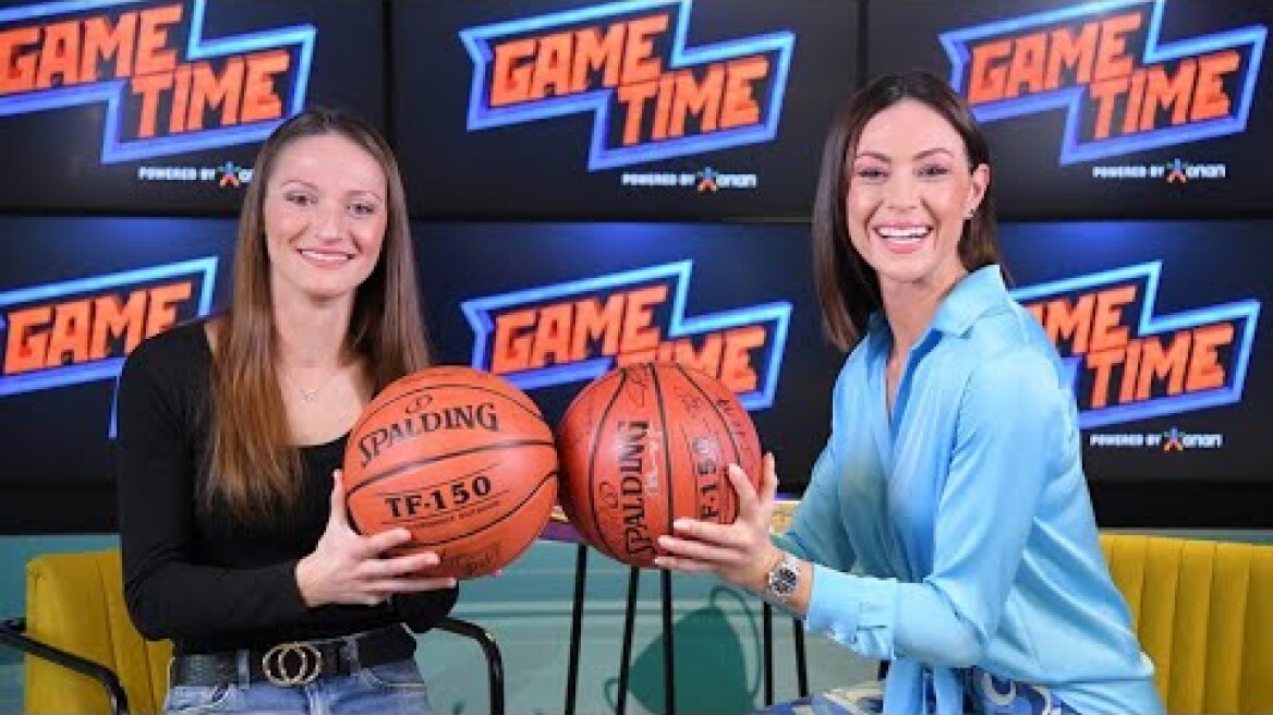 ΟΠΑΠ Game Time ΜΠΑΣΚΕΤ με την Πηνελόπη Νίκα για την τελευταία αγωνιστική της Euroleague