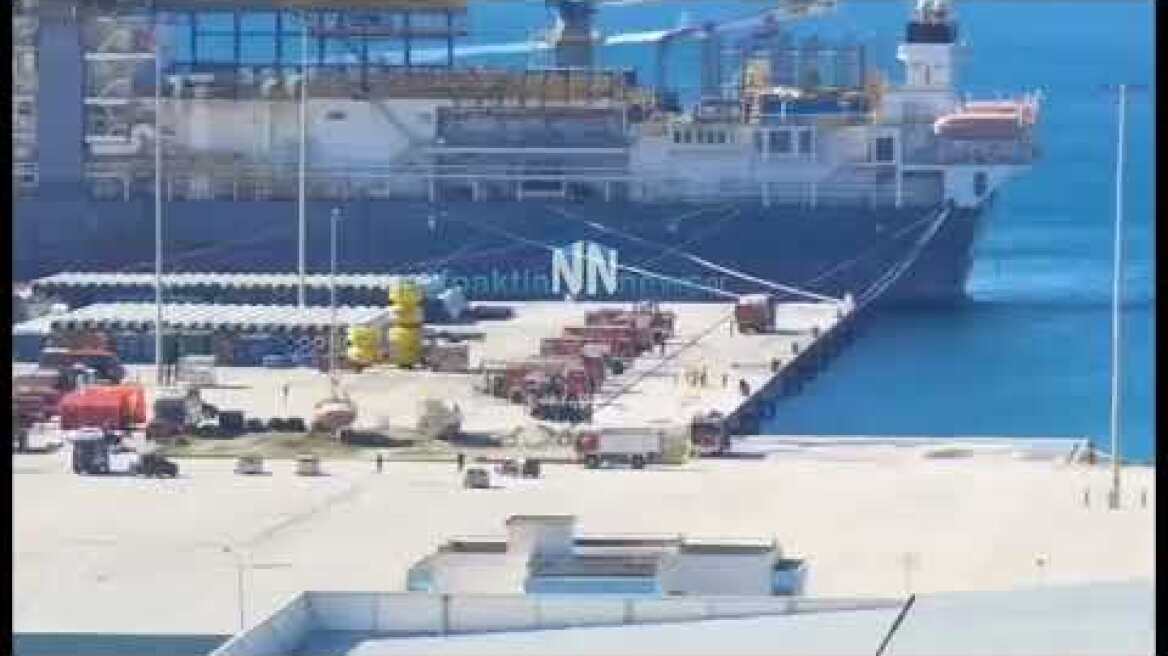 Nafpaktia news:Έφτασε στο Πλατυγιάλι Euroferry Olympia