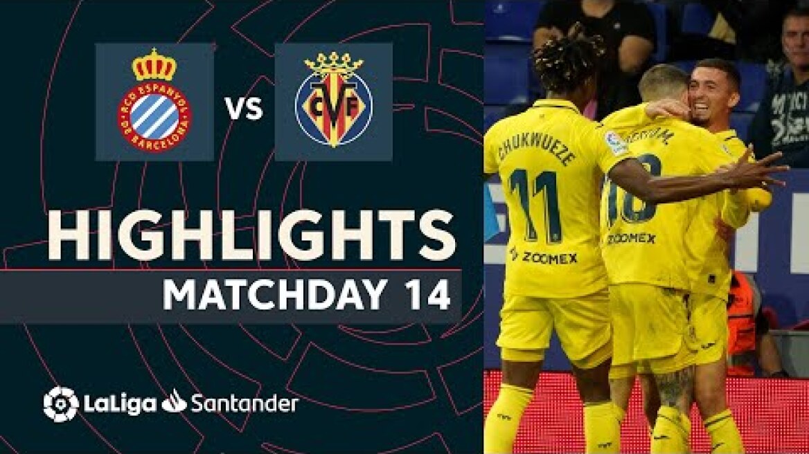 Resumen de RCD Espanyol vs Villarreal CF (0-1)