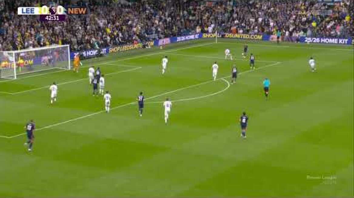 Λιντς - Νιούκαστλ: 0-0 (MD 3, 30/08/2025)