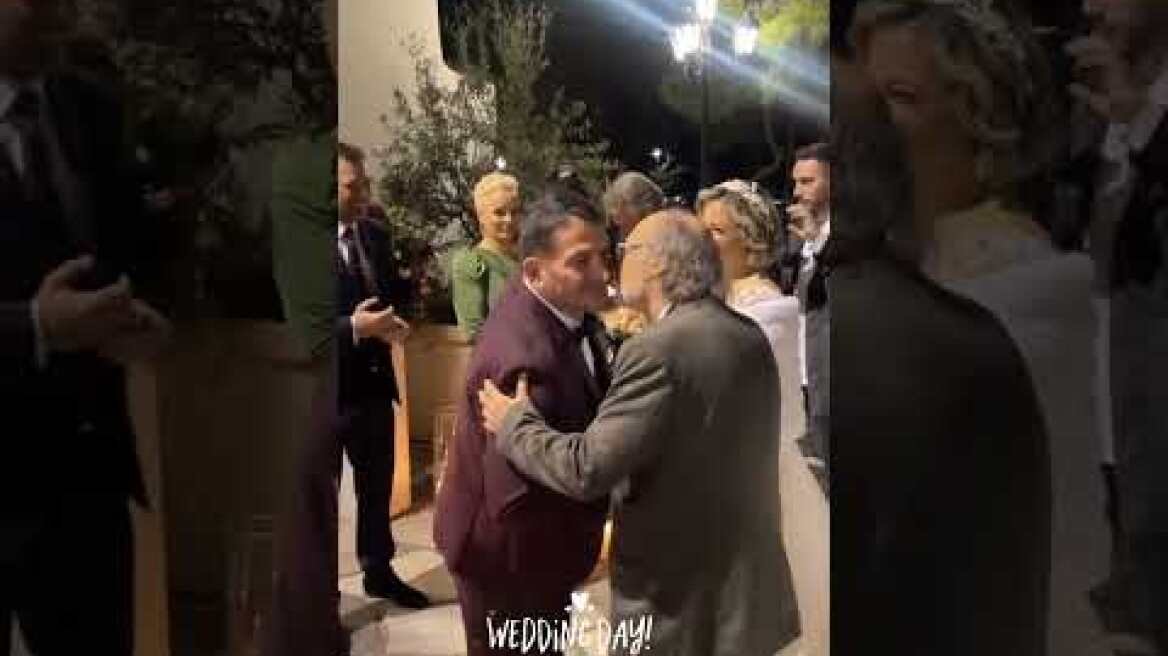 Παντρεύτηκαν Πύρρος Δήμας και Αφροδίτη Σκαφίδα