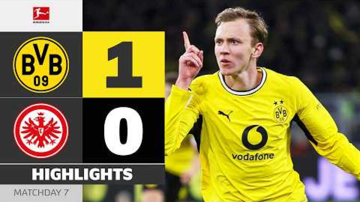 Super-Sub Scores Winner! | BORUSSIA DORTMUND - EINTRACHT FRANKFURT | Highlights | MD 7 Bundesliga
