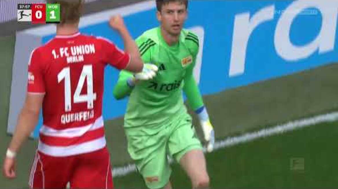 Ουνιόν Βερολίνου – Βόλφσμπουργκ: 1-2 (MD 30, 18/04/2026)