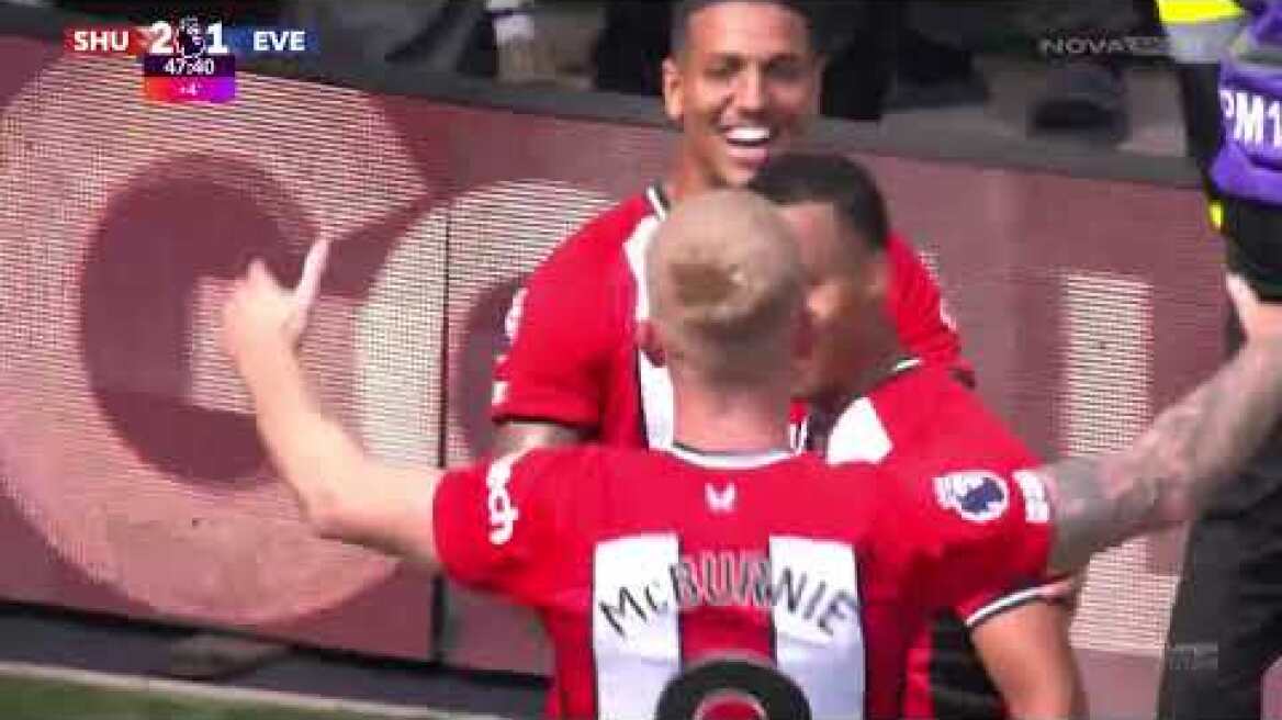 Σέφιλντ Γιουνάιτεντ - Έβερτον: 2-2 (MD 4, 02/09/2023)