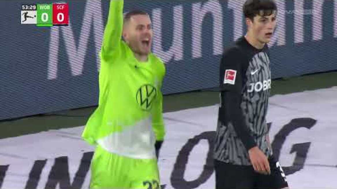 Βόλφσμπουργκ - Φράιμπουργκ: 0-1 (MD14, 09/12/2023)