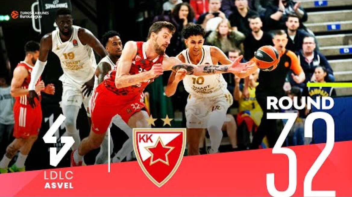 Campazzo leads Zvezda in France! | Round 32, Highlights | Turkish Airlines EuroLeague