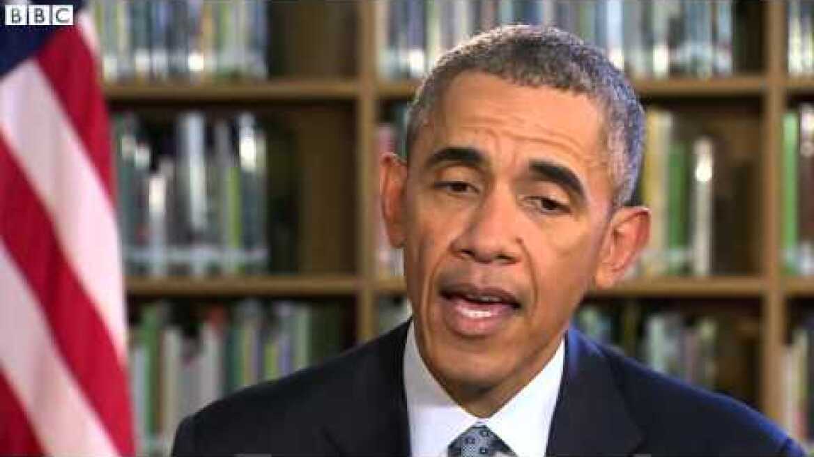 President Barack Obama  Full BBC BBC BBC News