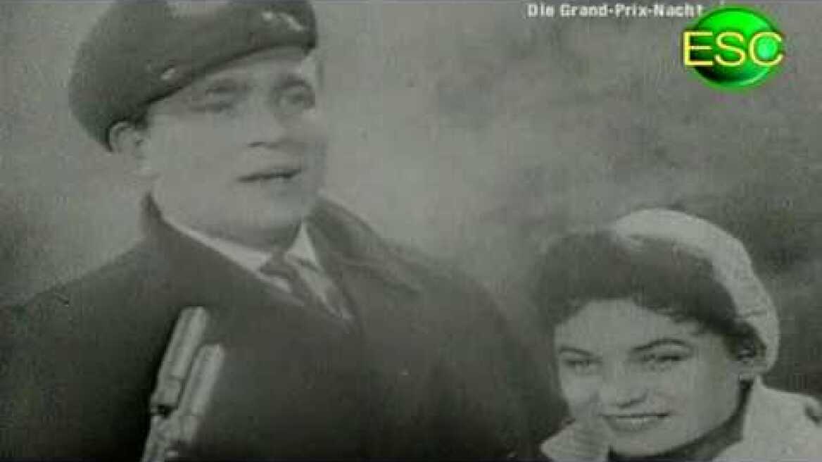 ESC 1957 09 - Denmark - Birthe Wilke & Gustav Winckler - Skibet Skal Sejle I Nat