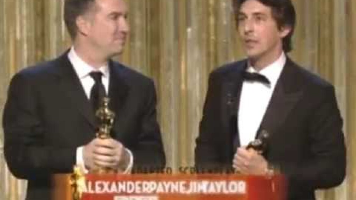 Sideways Wins Adapted Screenplay: 2005 Oscars