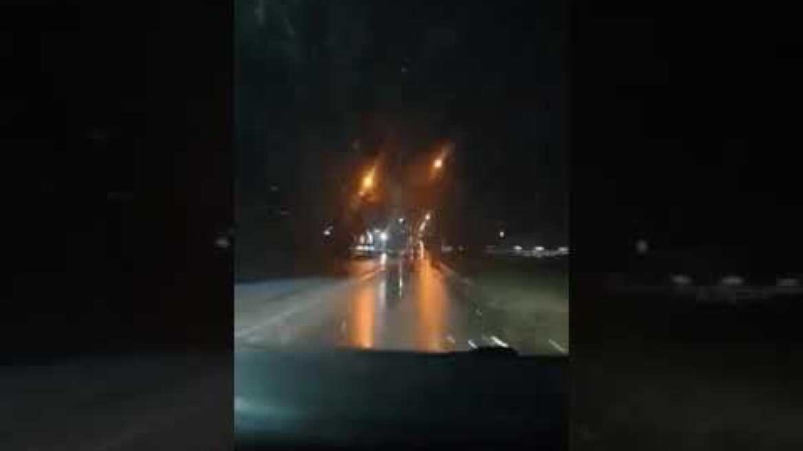 Κερκυρα- Μήδεια, χιόνι στη ΛΕΥΚΙΜΜΗ