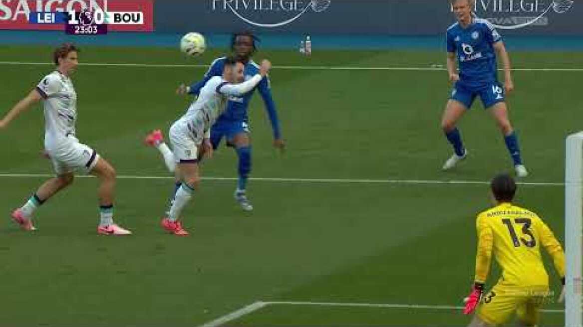 Λέστερ - Μπόρνμουθ: 1-0 (MD 7, 05/10/2024)