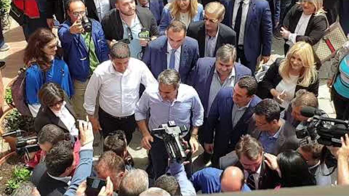 Μητσοτάκης στα Τρίκαλα