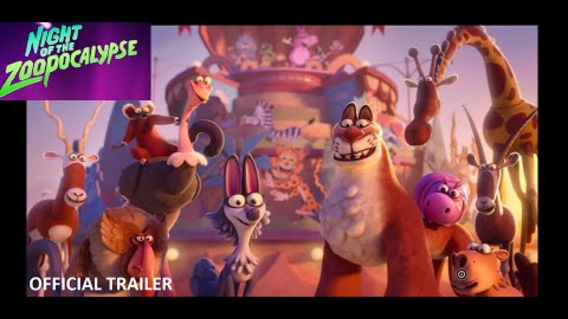 ΜΙΑ ΝΥΧΤΑ ΜΕ ΤΑ ΖΩΟΜΠΙ (Night of the Zoopocalypse) - trailer (μεταγλ)