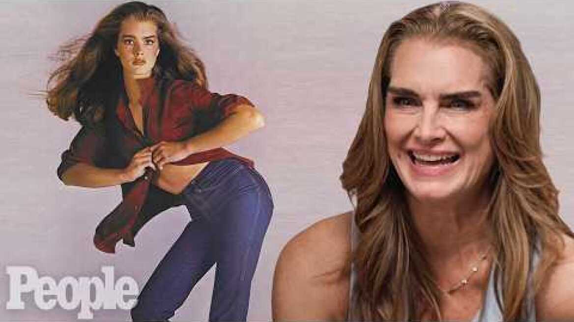 Brooke Shields & Her Daughters React to Old Family Photos, 1980s Calvin Klein Campaign | PEOPLE