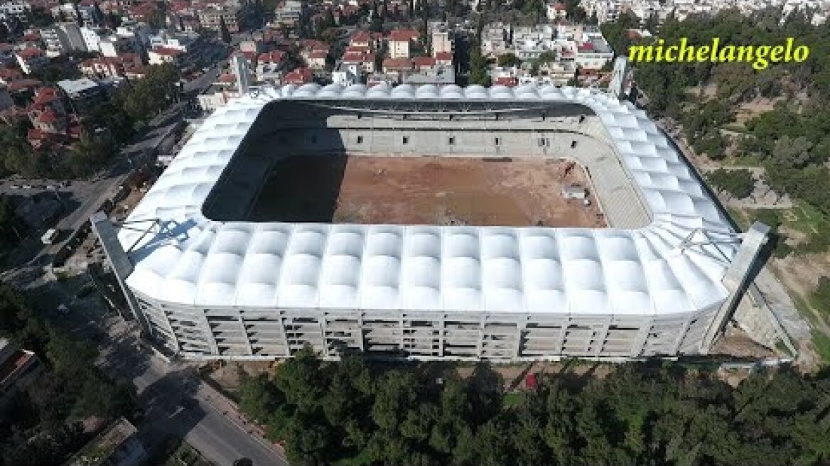 ΤΟ ΣΤΕΓΑΣΤΡΟ ΟΛΟΚΛΗΡΩΘΗΚΕ ΚΑΙ Η ΑΓΙΑ ΣΟΦΙΑ ΑΠΟ ΨΗΛΑ ΦΑΙΝΕΤΑΙ ΑΛΛΙΩΣ!!