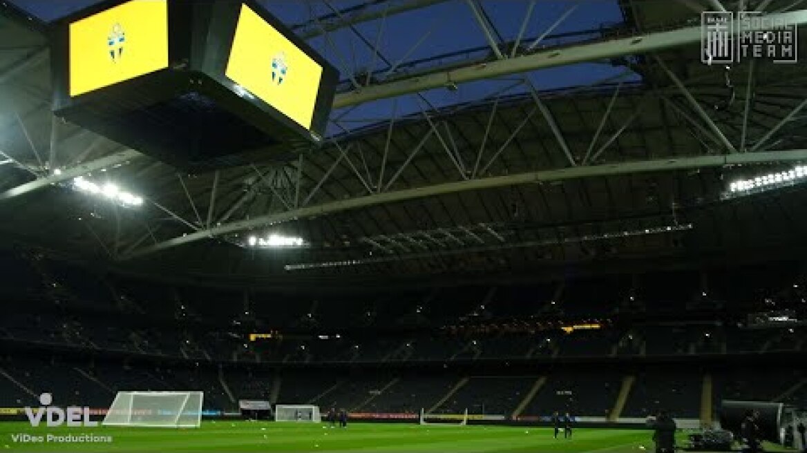Η Γαλανόλευκη στο “Friends Arena”