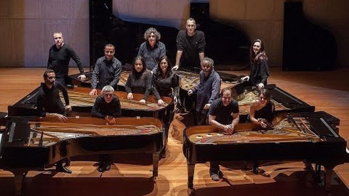 Piandaemonium (6 πιάνα-12 πιανίστες) - Γιώργος Κουμεντάκης "Typewriter tune"