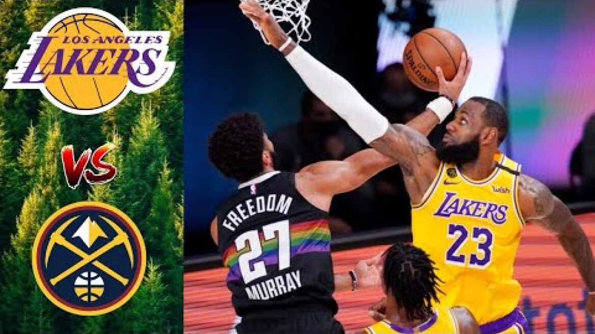 Los Angeles Lakers vs. Denver Nuggets Full Game 4th QTR | Game 5 | NBA Playoff 2020