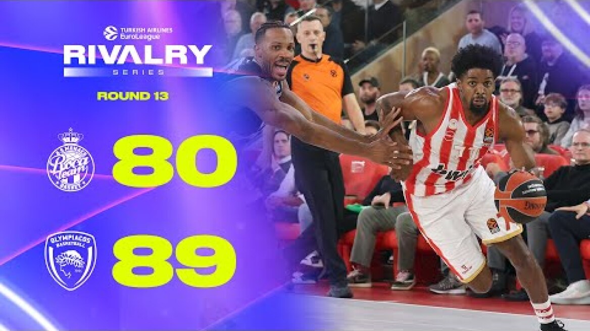 Confident WIN | AS Monaco - Olympiacos Piraeus | BASKETBALL HIGLIGHTS R13 2024-25