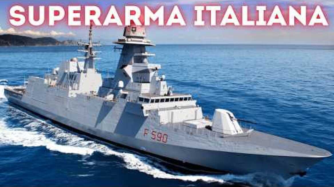 La fregata italiana riconosciuta come la migliore al mondo e venduta persino agli Stati Uniti
