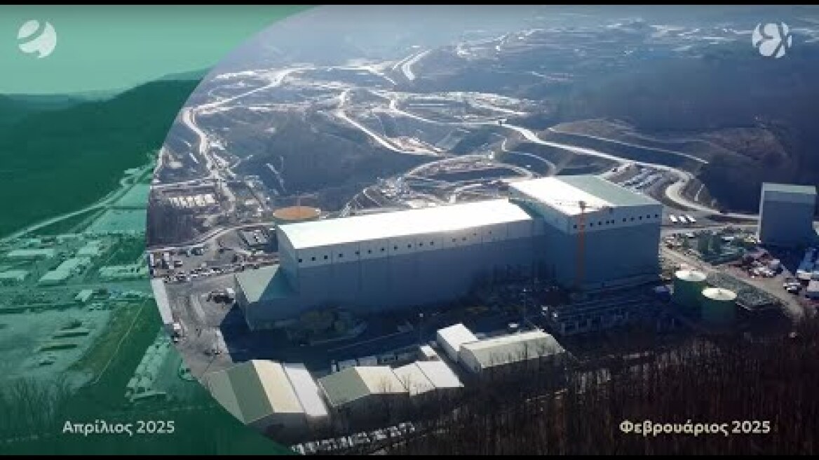 Έργο Σκουριών - Κατασκευαστική πρόοδος Απρίλιος 2025 | Hellas Gold