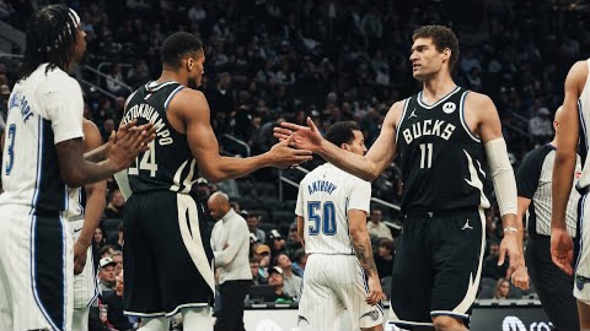 Highlights: Bucks 122 - Magic 93 | 01.15.25