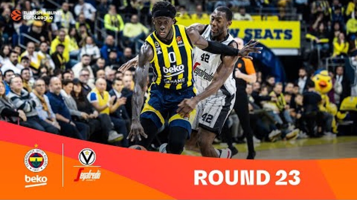 Fenerbahce-Virtus | Round 23 Highlights | 2023-24 Turkish Airlines EuroLeague