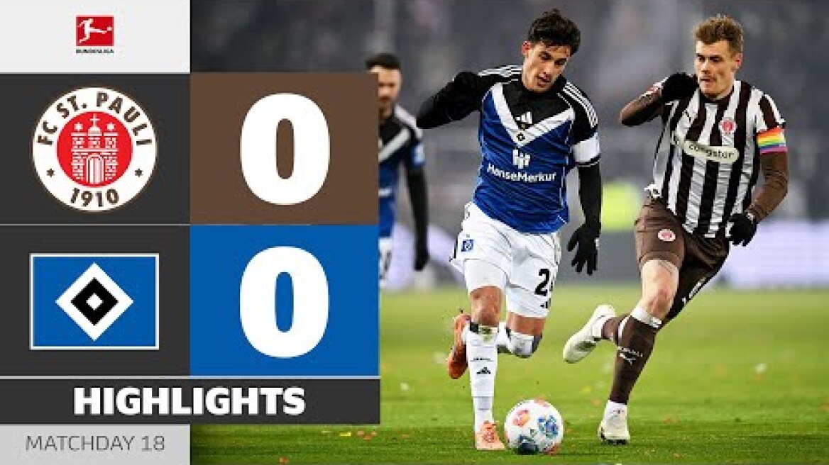 Intense Hamburg Derby! | ST. PAULI - HAMBURGER SV | Highlights | Matchday 19 – Bundesliga 2025/26